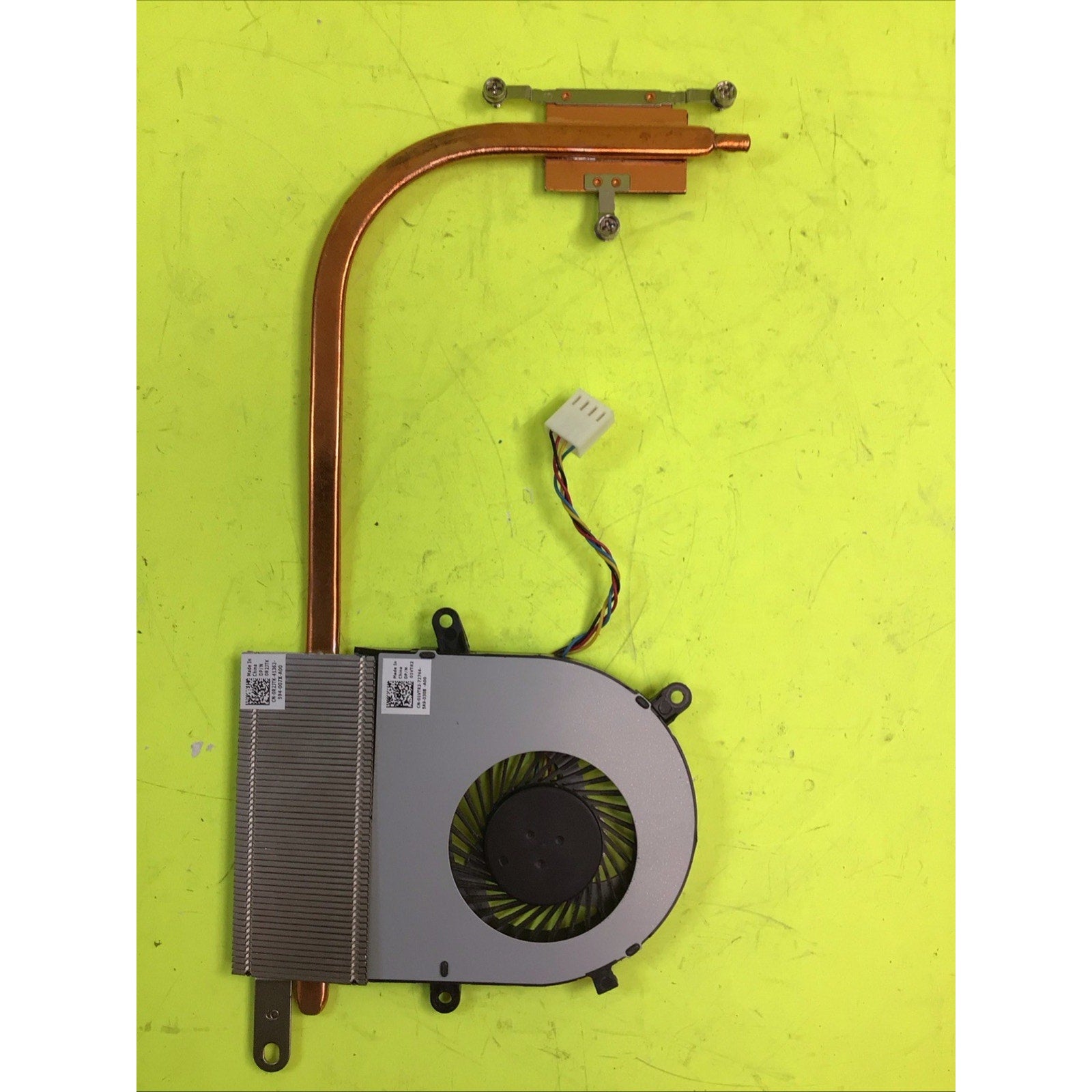 Dell Inspiron 24-3455 All-In-One CPU Heatsink and Fan 01VTR2 0R2JTK