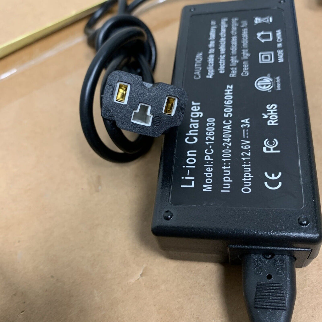 12.6V 3A Li-ion Charger Model: PC-126030 - Specialty Adapter - See Connectors