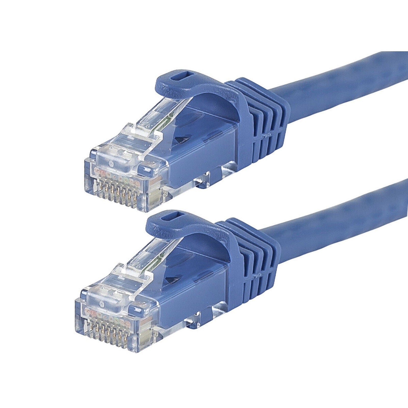 50ft Cat5e 24AWG UTP Ethernet Network Patch Cable, Blue - 50 Feet