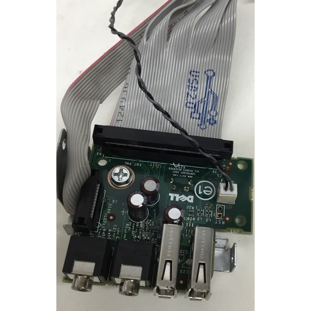 Dell Genuine OptiPlex 755 SFF USB/Audio Panel W/Cables XW055 0XW055 L-P