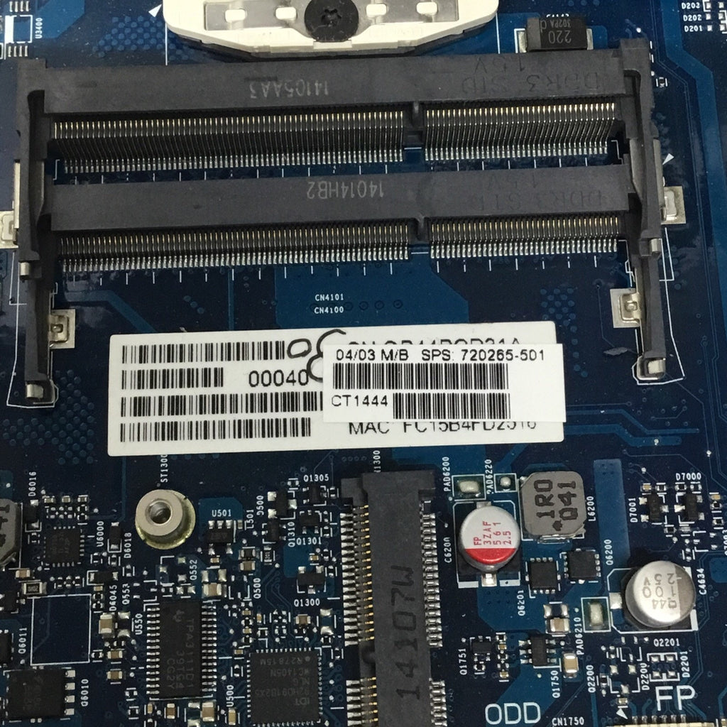 For Parts HP ENVY TOUCHSMART 17-J153CL INTEL MOTHERBOARD 6050A2549501 720265-501