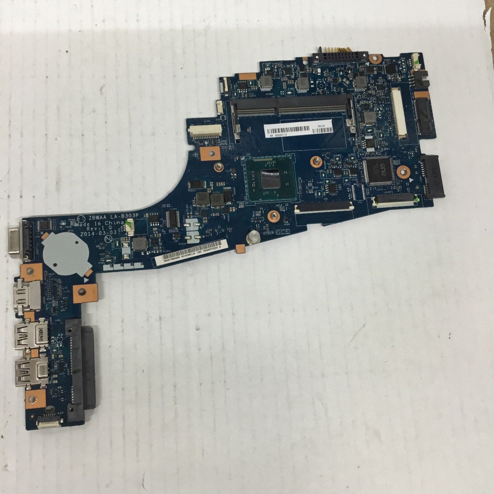 K000891170 OEM TOSHIBA MOTHERBOARD INTEL N3530 SATELLITE C55T-B C55T-B5110