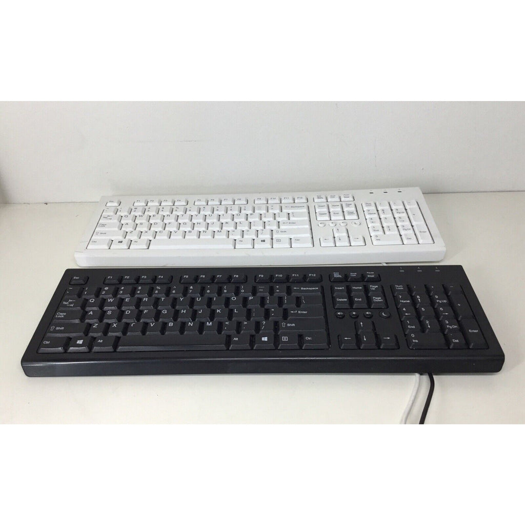 Lot Of 2 - 697737-001 904367-001 HP USB Keyboard PR1101U