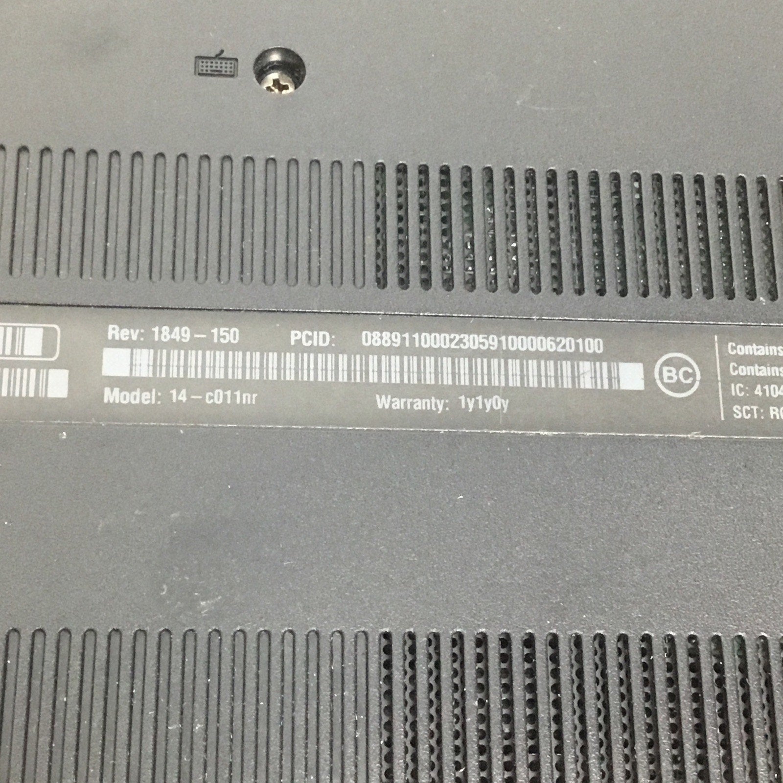 For Parts HP Pavilion Chromebook 14-C011nr 14" Chromebook READ DESC