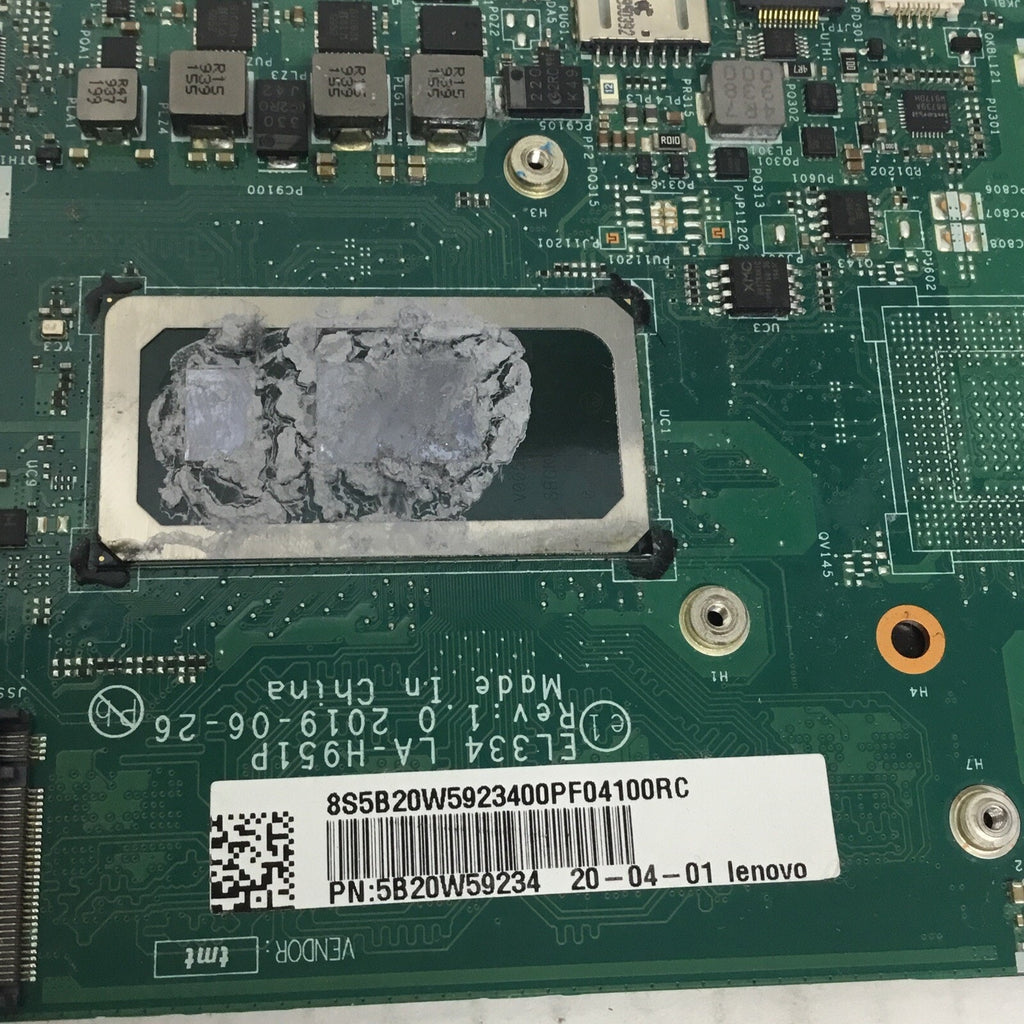 5B20W59234 For Lenovo ideapad S340-13IML Unknown Specs Laptop Motherboard