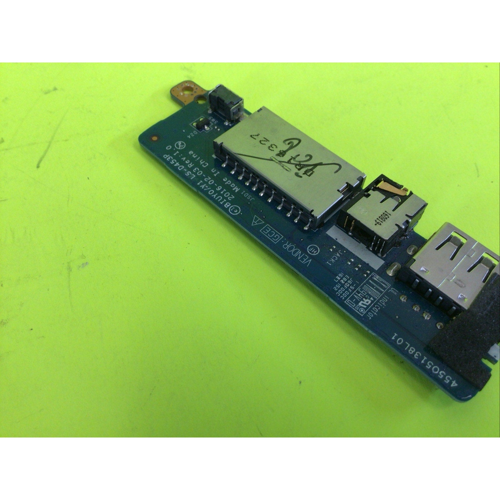 LS-D453P LENOVO AUDIO USB CARD READER BOARD
