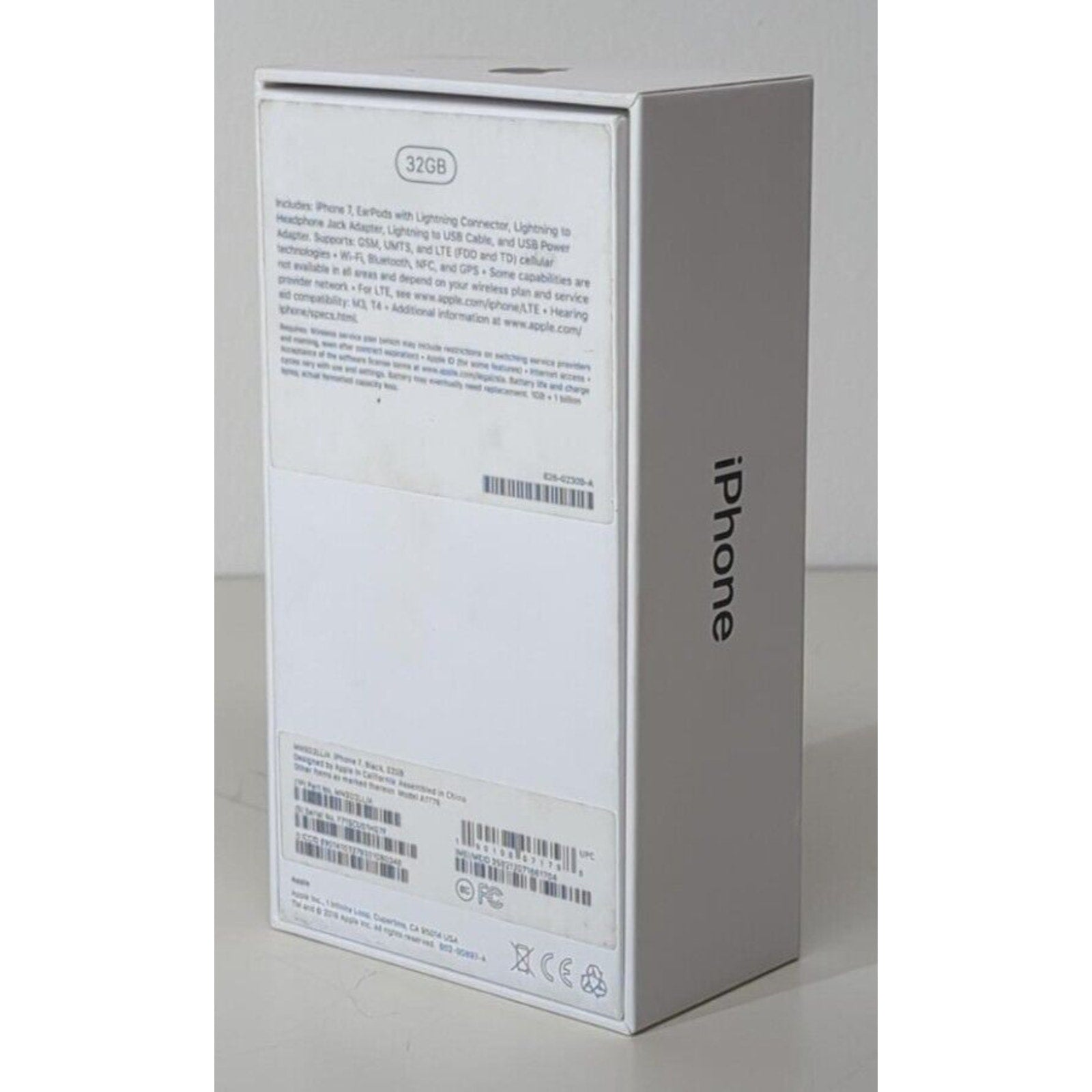 BOX ONLY - iPhone 7, Black, 32GB