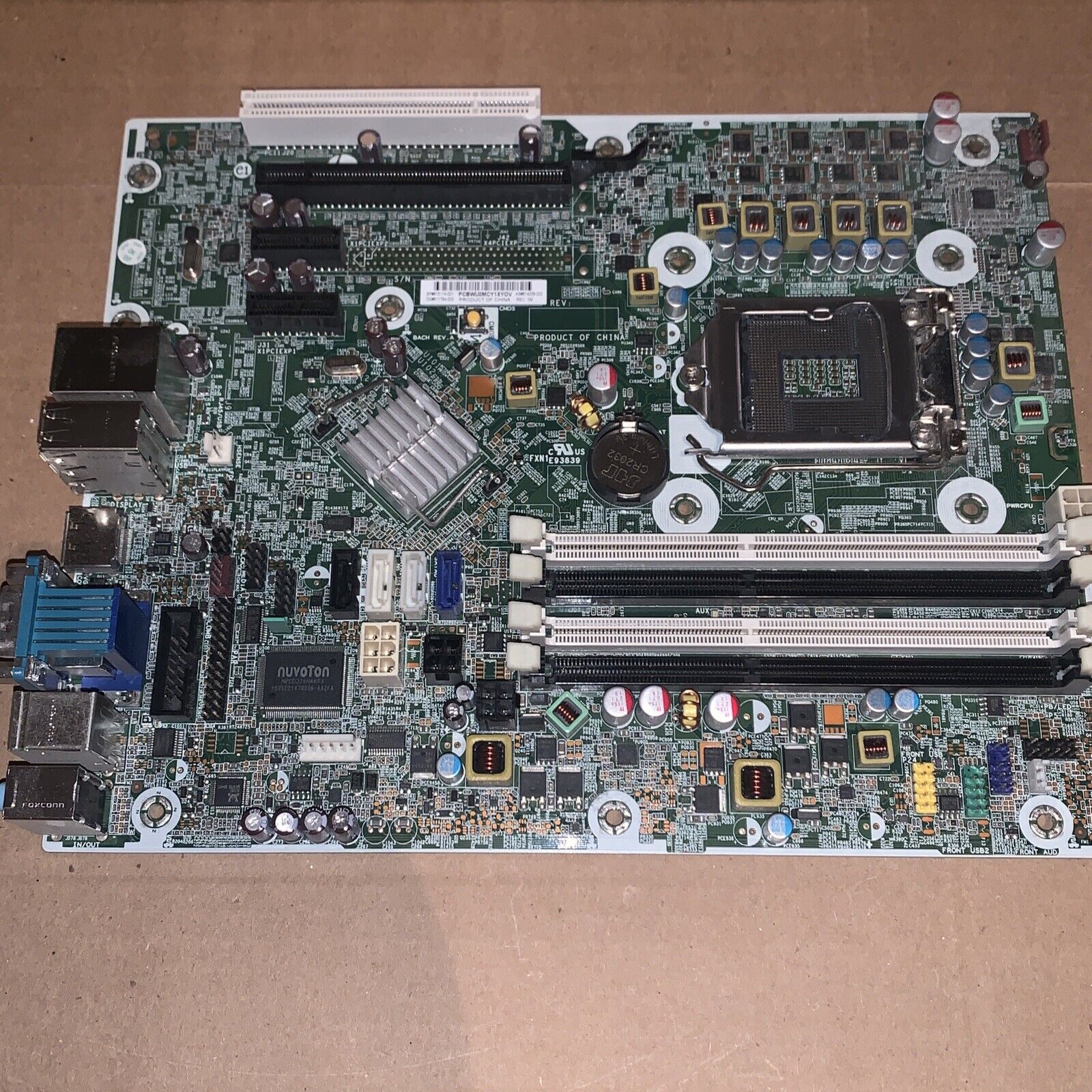 HP 615114-001 Compaq 6200 6300 Pro SFF Motherboard LGA 1155 DDR3 MB TESTED!