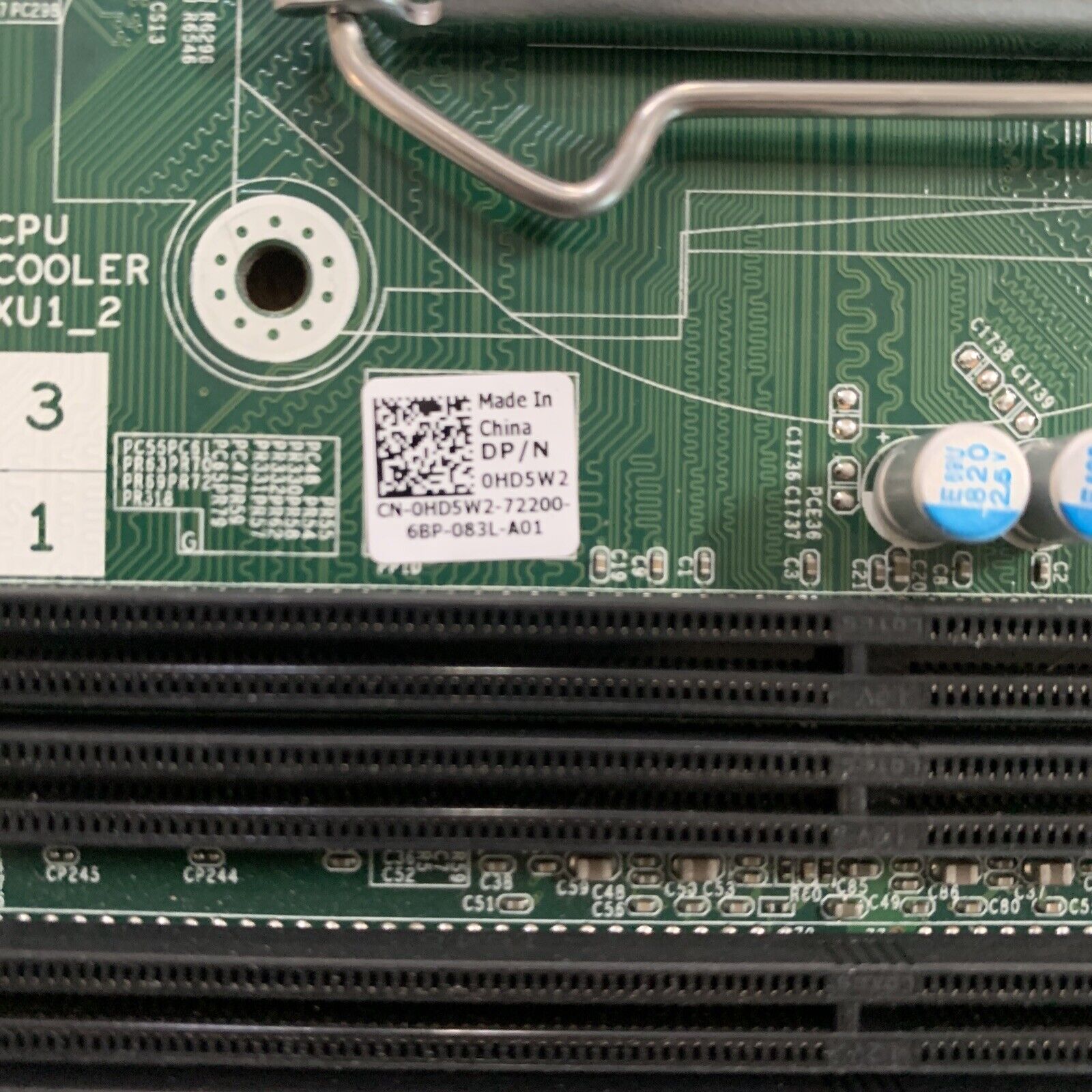 Dell OptiPlex 7040 SFF Desktop Motherboard LGA1151 HD5W2 0HD5W2 Mainboard