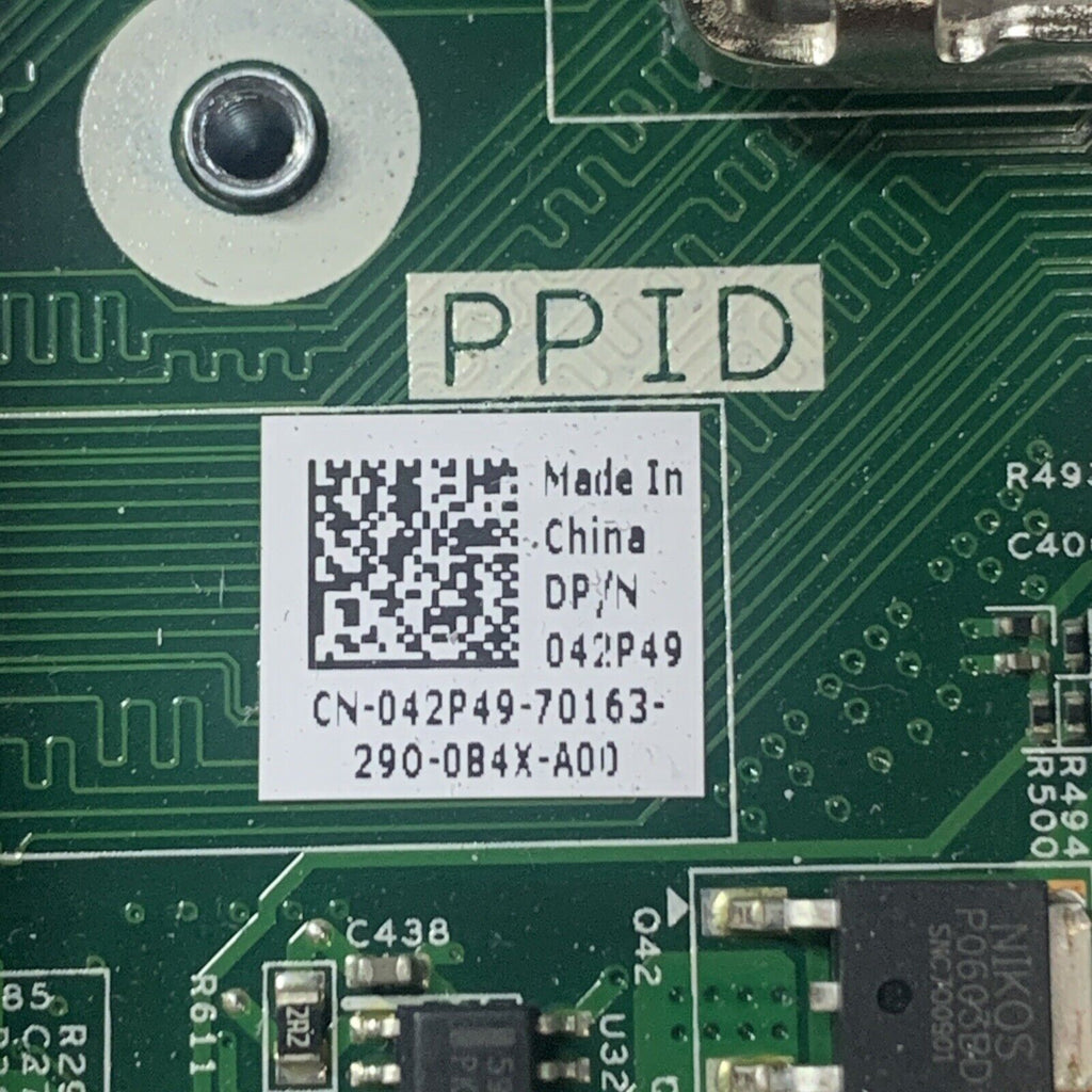 Dell Optiplex 3010 Mini Tower LGA 1155 Motherboard 042P49 MIH61R with I/O Shield