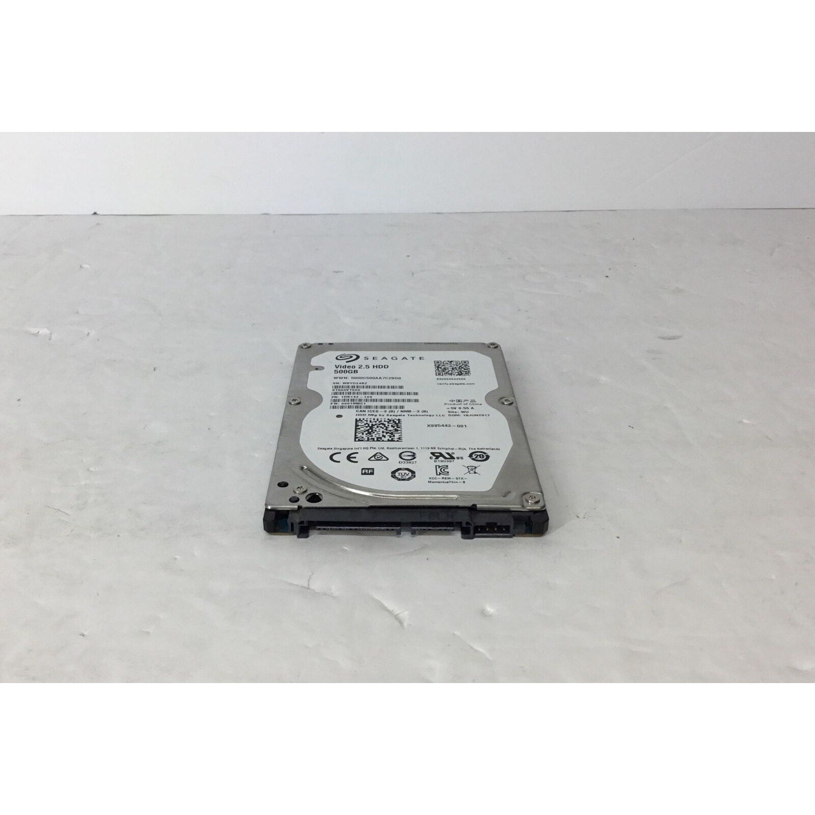HDD Hard Drive SATA Laptop 2.5" Seagate ST500VT000 500GB 1DK142-120