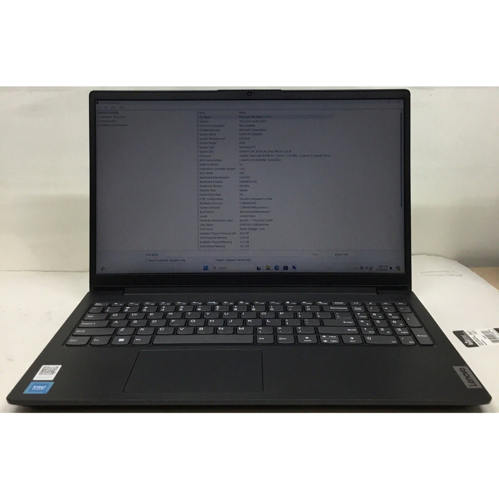 LENOVO 82QY00PHSA V15 G2 IJL 15.6" FHD N4500 1.1GHz Intel UHD Graphics 16GB RAM