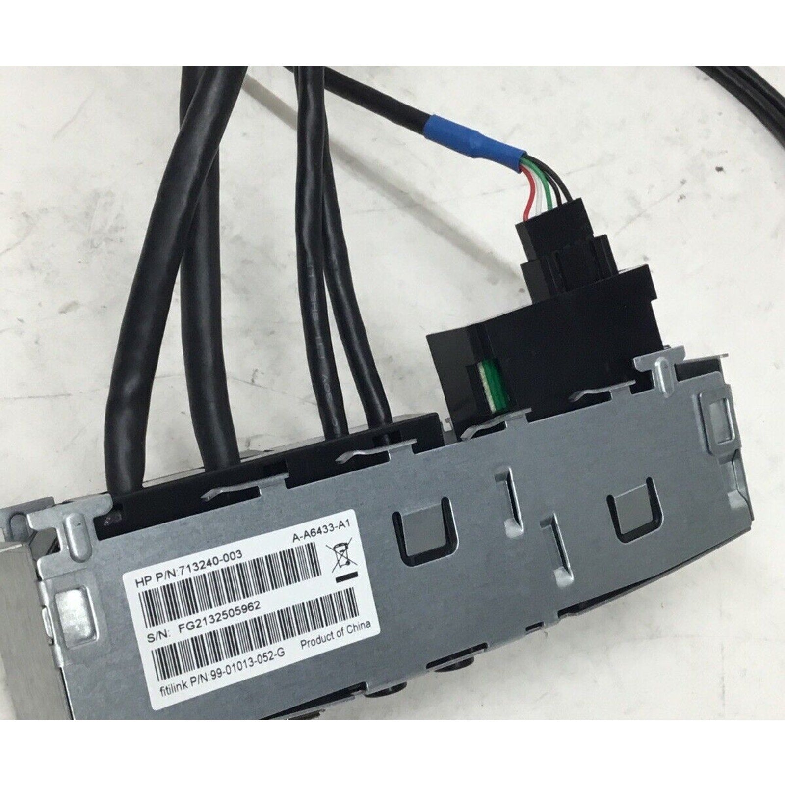 Desktop Front USB Audio Panel 713240-003 HP Pavilion 500-123W