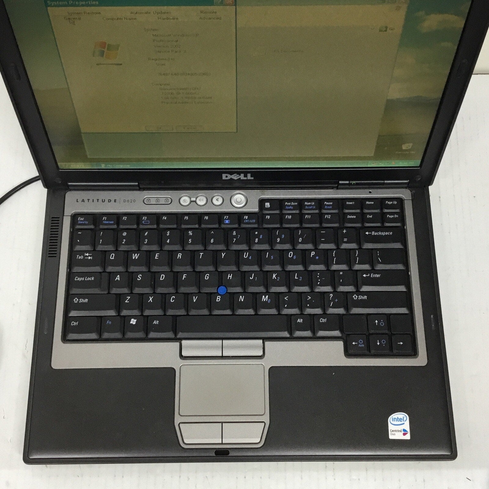 Dell Latitude D620 14" Laptop Intel Core 2 Duo 2GB RAM 1TB Windows XP *READ*