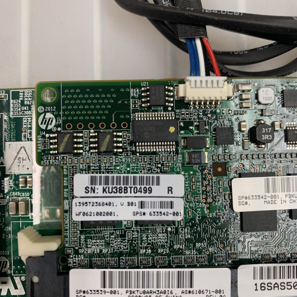 HP 633539-001 Smart Array P421 1GB PCIe x8 SAS RAID Controller Card - 610671-003