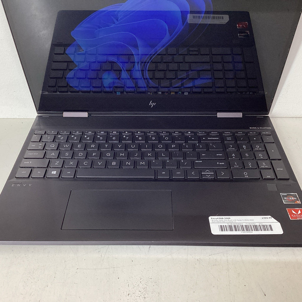 HP Envy x360 15m-ds0011dx 15.6" AMD Ryzen 5 3500U 8GB RAM 256GB NVME SSD Win 11