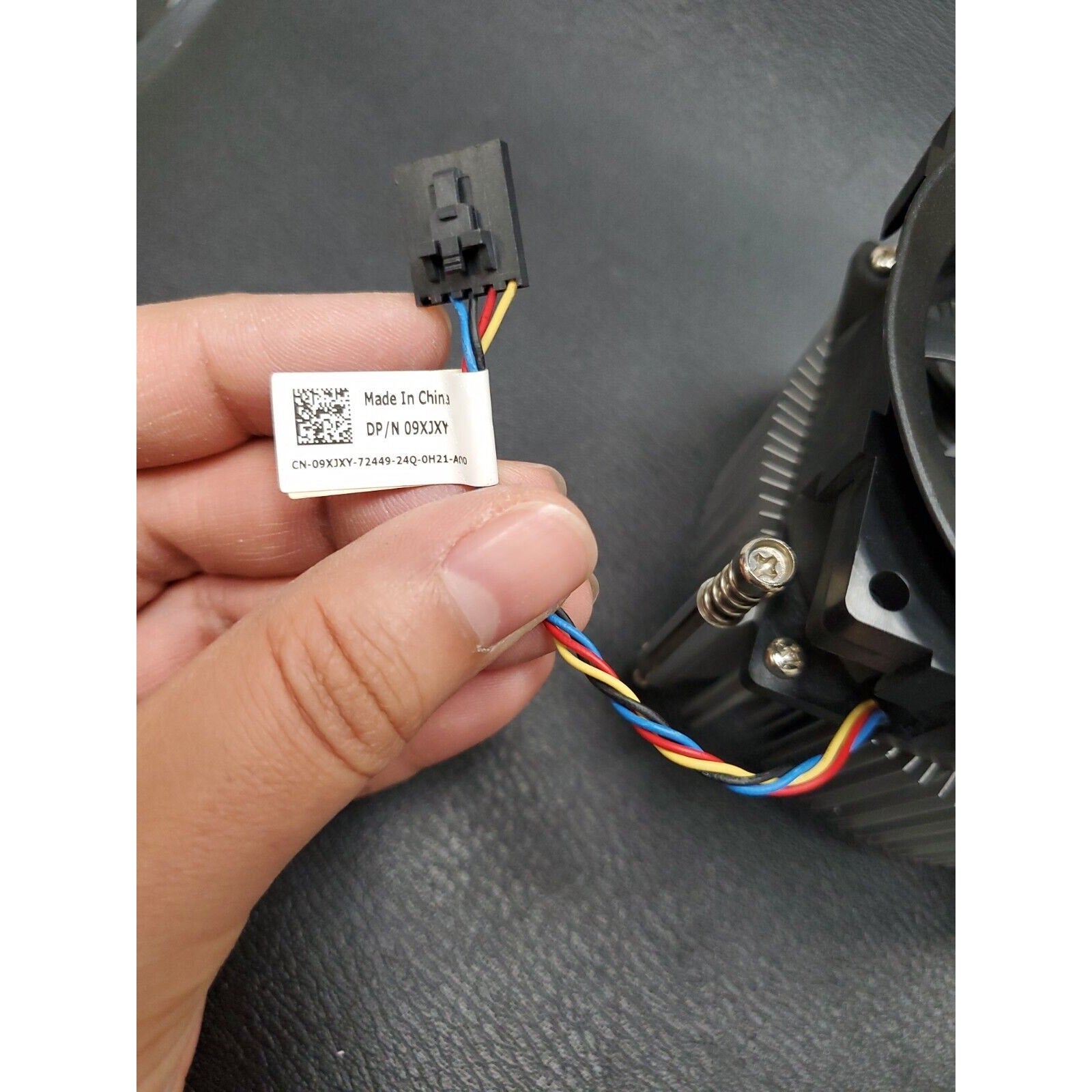 Dell OptiPlex 0DW014-72449-22S-0GJ1-A00 SFF CPU Heatsink Fan 09XJXY