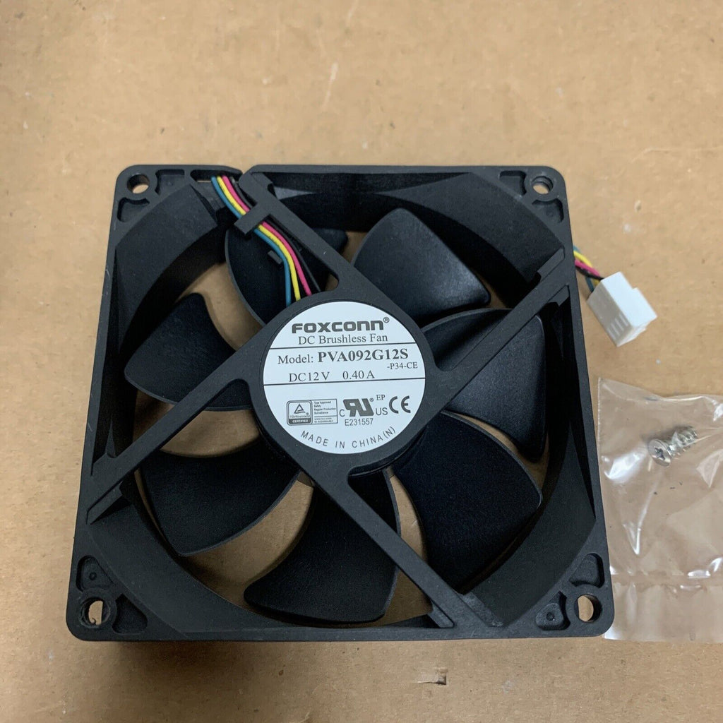 Foxconn PVA092G12S-P34-CE 90x90x25mm Case Cooling Fan For HP Pavilion Computers
