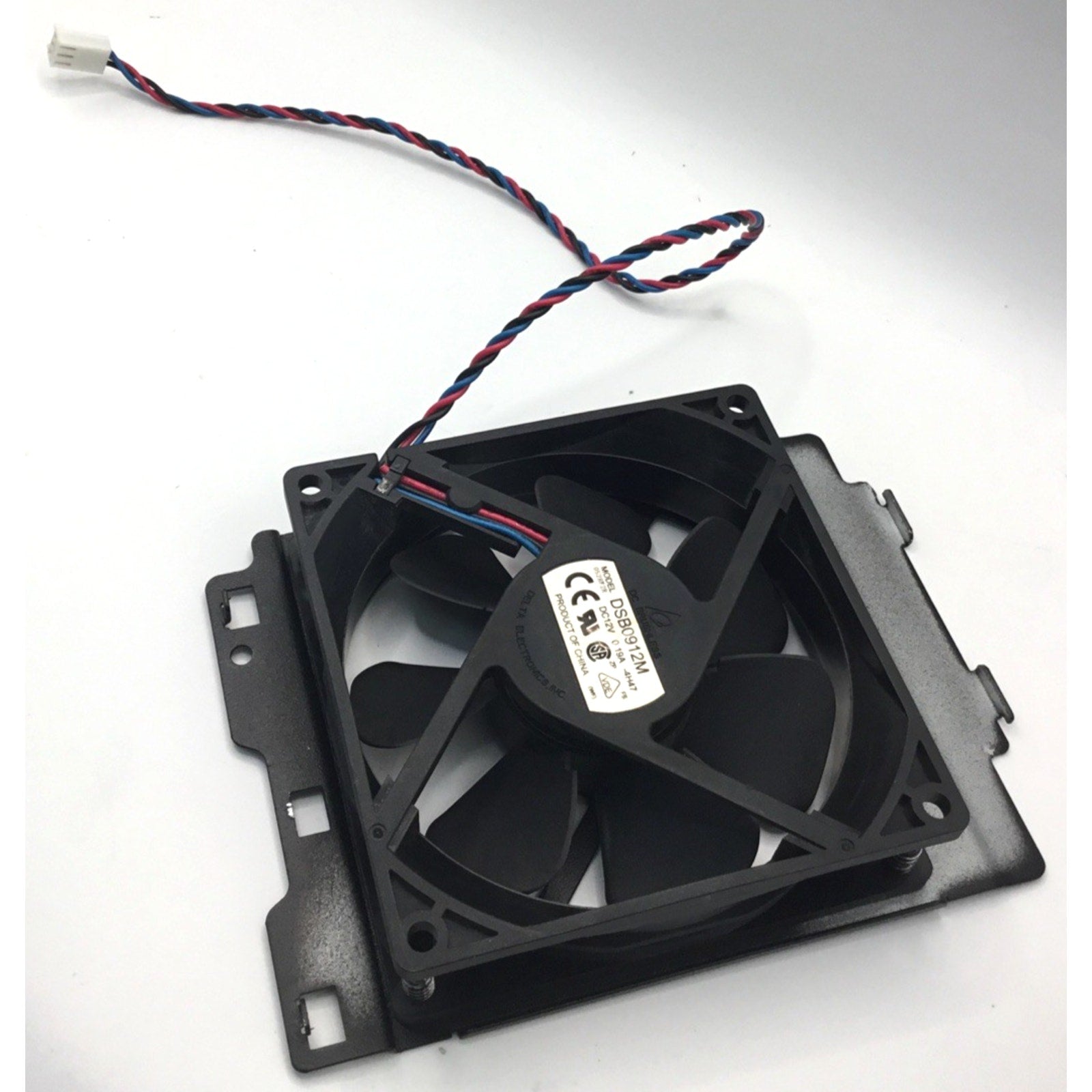 Delta DSB0912M 92x25mm 3 Pin Cooling Fan with HP 517034-001 Bracket