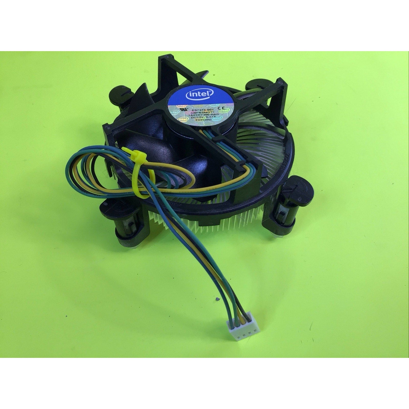 Intel E97378-001 CPU Fan Heatsink Assembly LGA 1150 1151 1155 1156 12V 0.6A