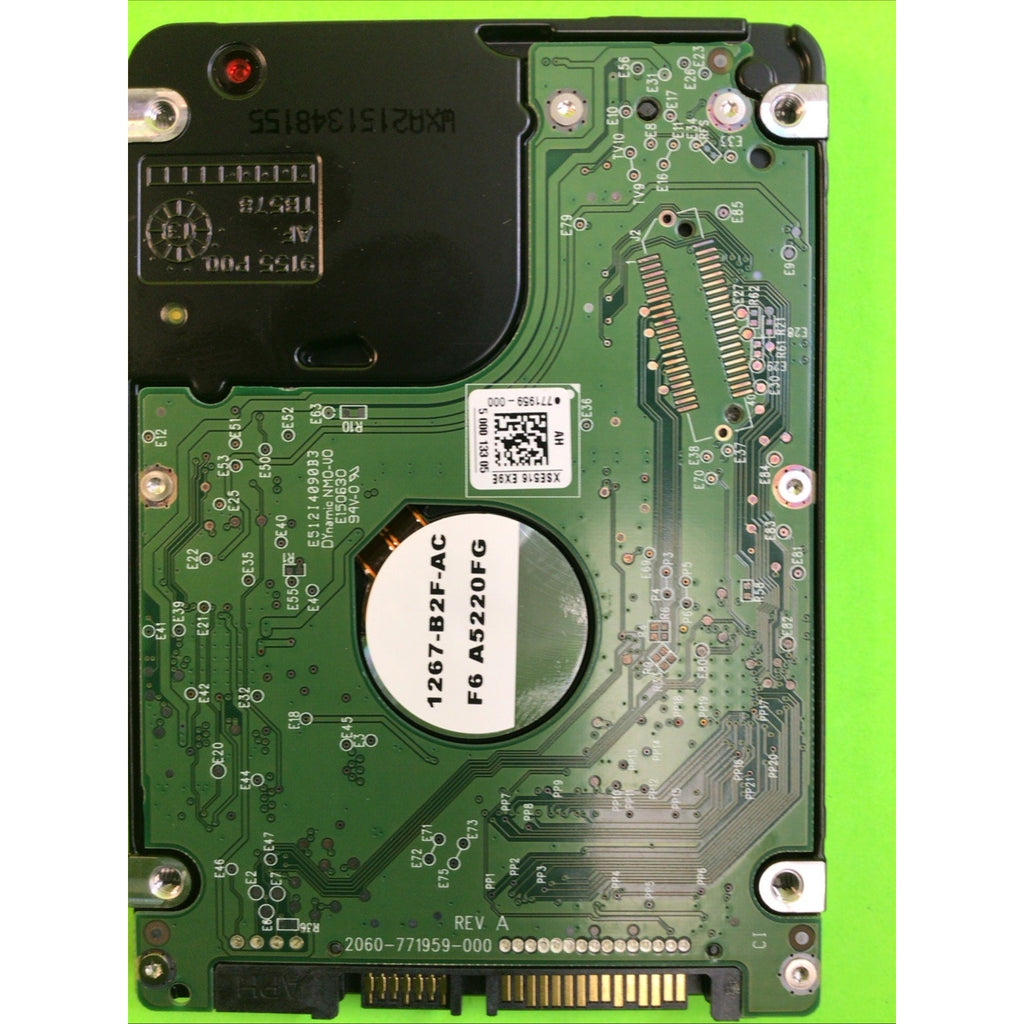 WD Blue 500GB 2.5" SATA Hard Drive HD WD5000LPCX-24C6HT0 SH20D77047 SATA 5400RPM