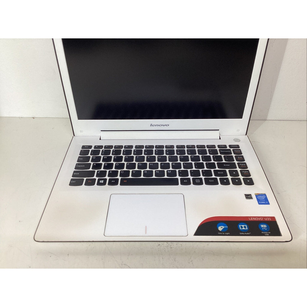 Lenovo U31-70 13.3" White Laptop 512GB 8GB RAM Intel Core i7 - For Parts