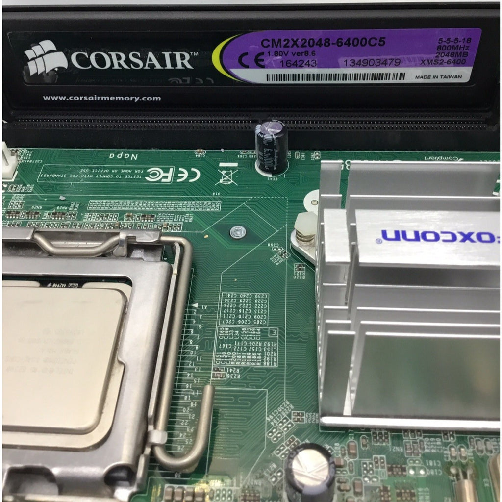 Acer N15235 Desktop Motherboard With Intel E2200 CPU +2048MB