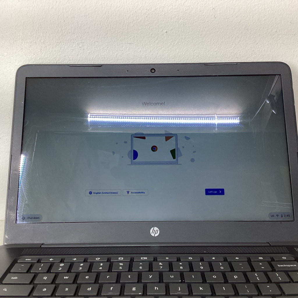 HP Chromebook 14-ca061dx 14" Chromebook Intel Celeron N3550 4GB RAM 32GB eMMC