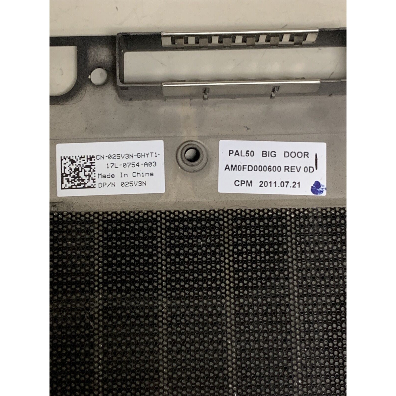 DELL LATITUDE E6420 LAPTOP DOOR ACCESS PANEL BOTTOM BASE COVER BLACK 25V3N