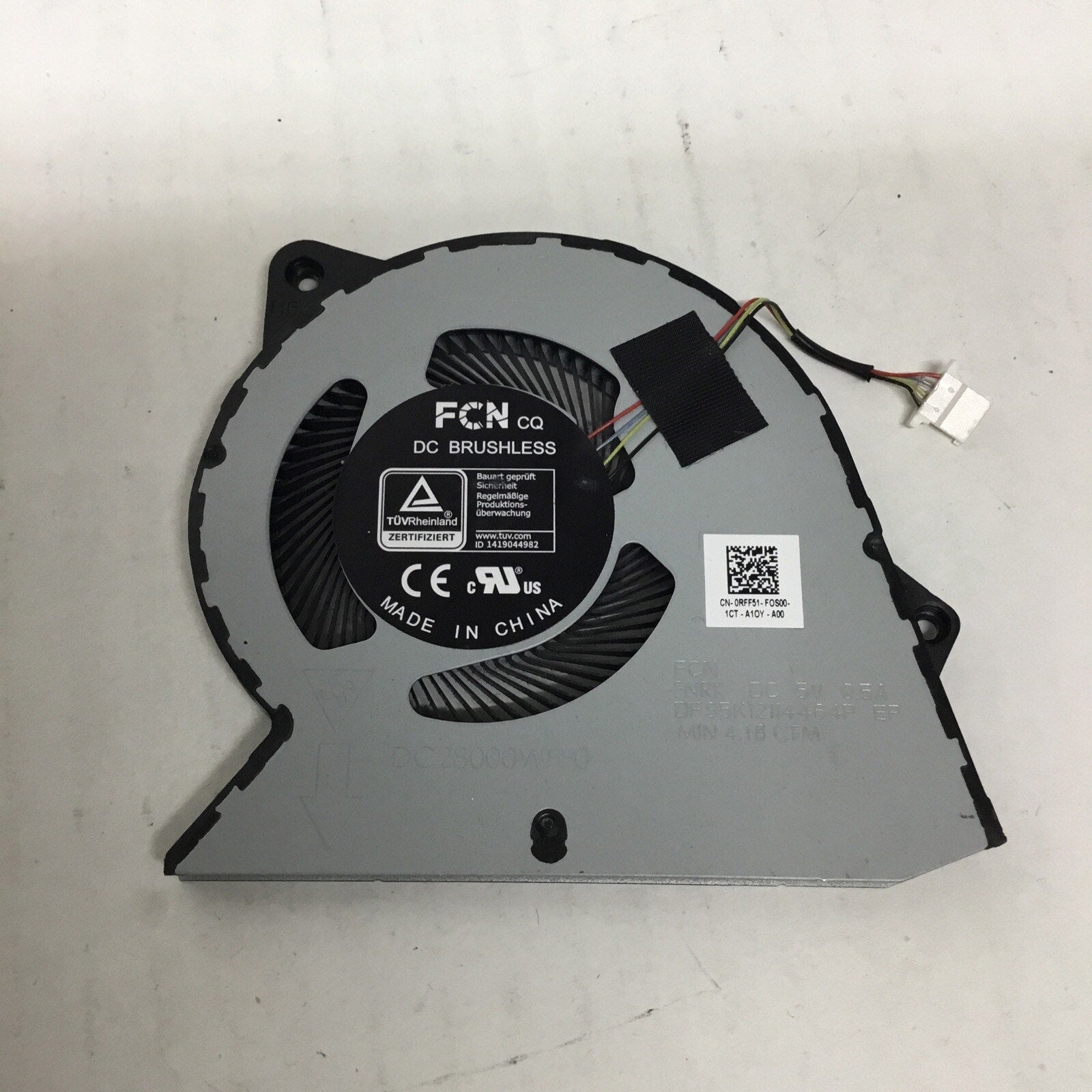 Dell Inspiron 15 3511 15.6" Genuine Laptop CPU Cooling Fan rff51 0RFF51 P2