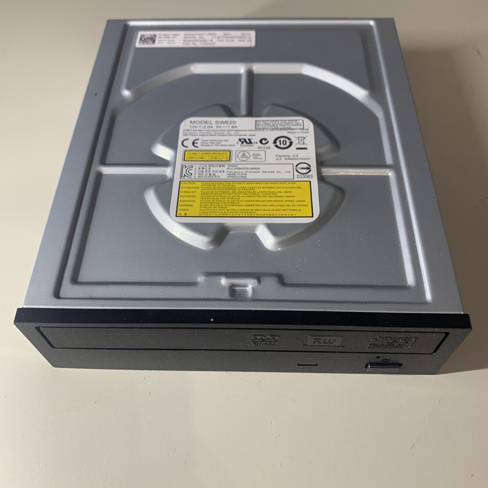 Panasonic SW820 Desktop 5.25” DVD-RW Drive Dell P/N: GKJJY 0GKJJY