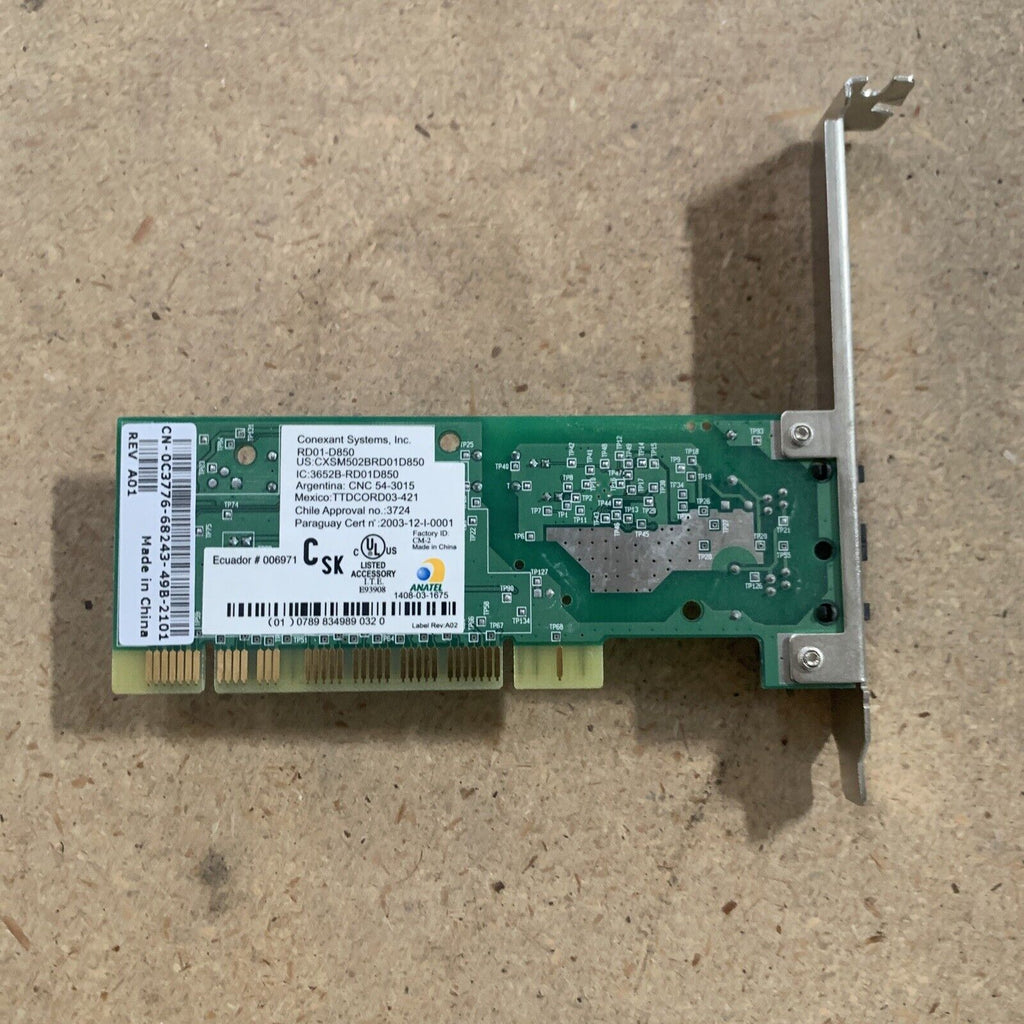 Conexant RD01-D850 (RD01D850) 56K PCI Data/Fax Modem for Dell