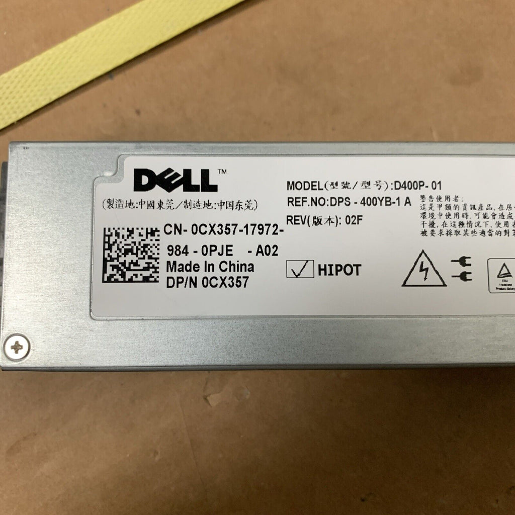 Dell 0CX357 D400P-01 Server Power Supply 400W PowerEdge