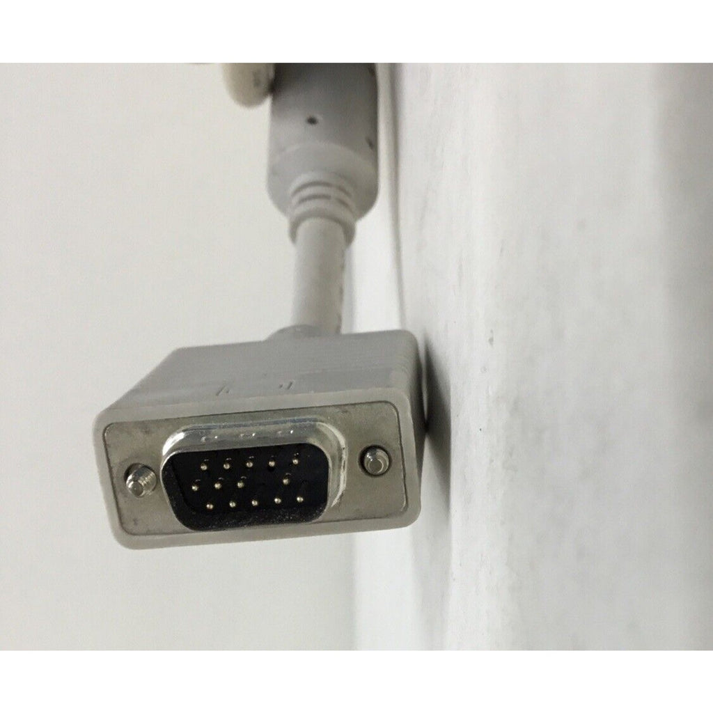 HP Pavilion f1703 P9620A Silver Monitor 17" With Power Adapter & Video Cable