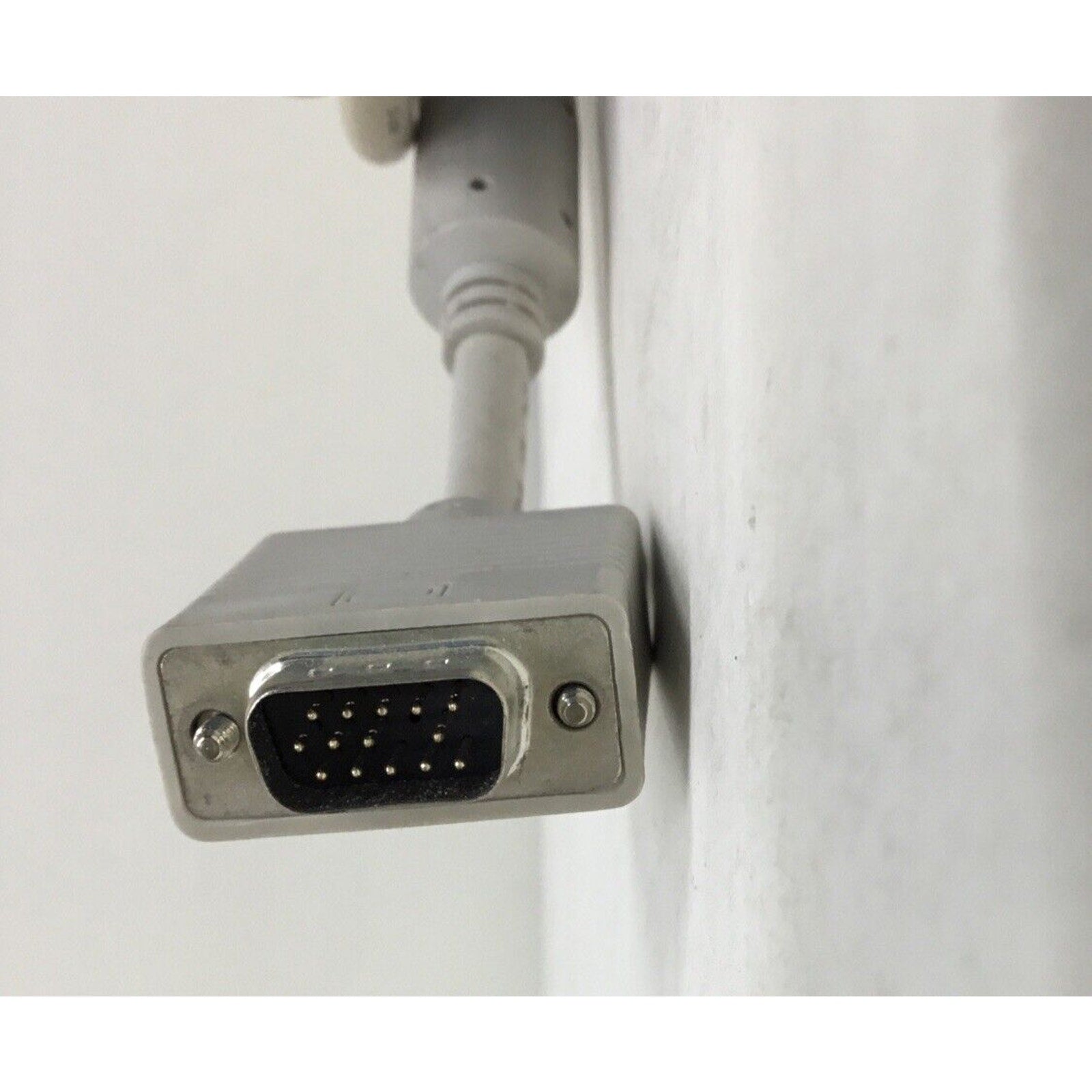 HP Pavilion f1703 P9620A Silver Monitor 17" With Power Adapter & Video Cable