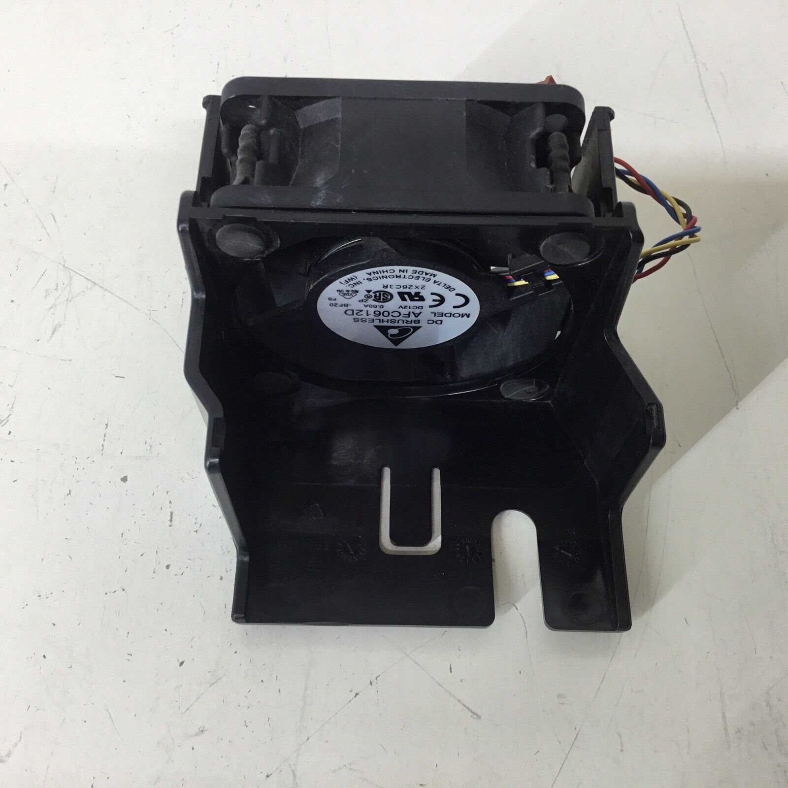 Delta Electronics AFC0612D Fan & Shroud P1-672366 12V 0.60A