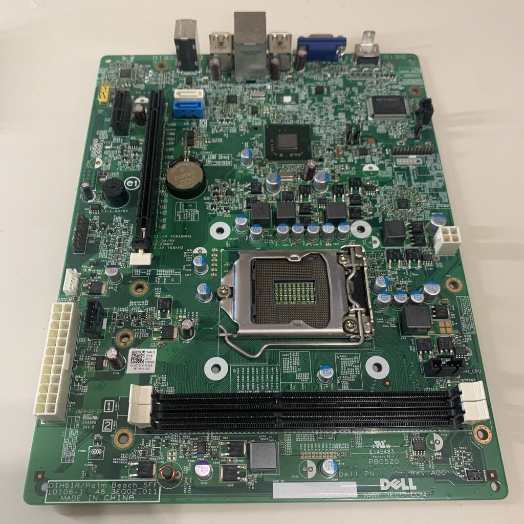 Dell Optiplex 3010 LGA1155 Motherboard CN- 0T10XW Intel i-Series No CPU - Tested