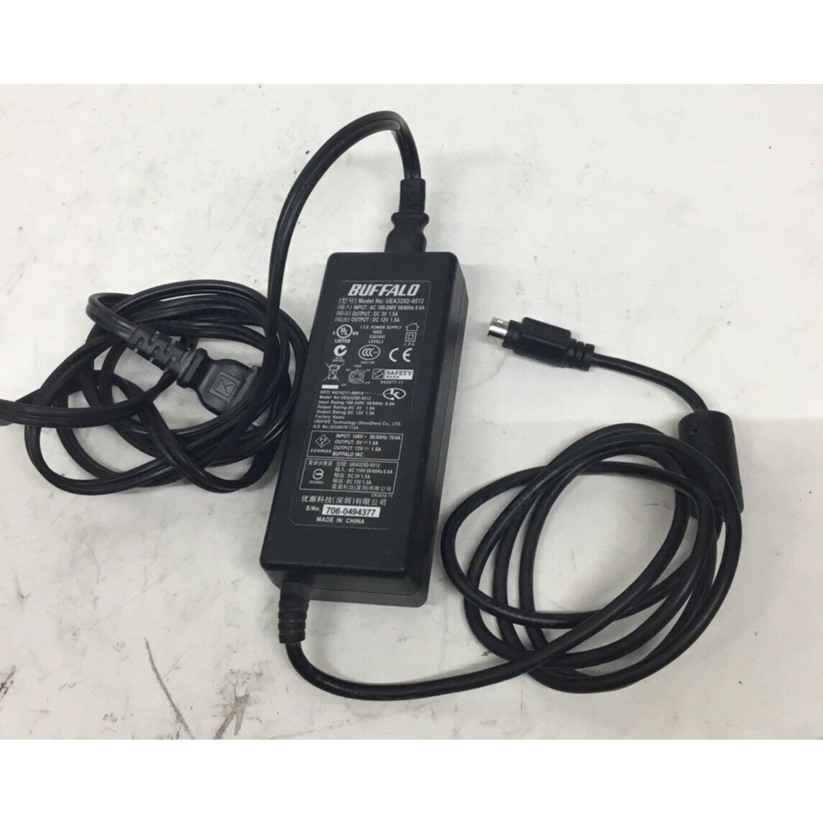 Buffalo Power Supply Adapter UEA325D-0512