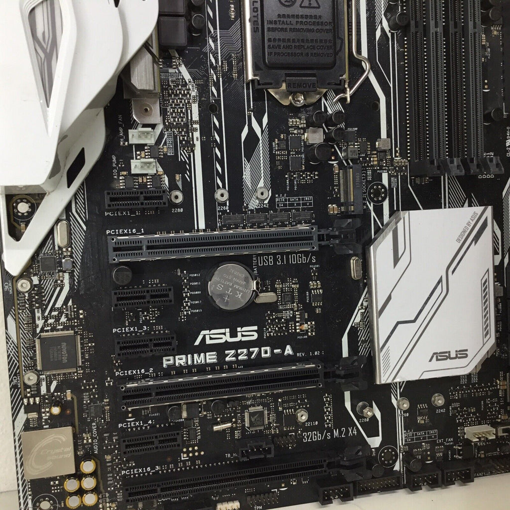 ASUS Prime Z270-A Motherboard LGA 1151 Socket H4 Intel Z270 ATX HDMI DDR4