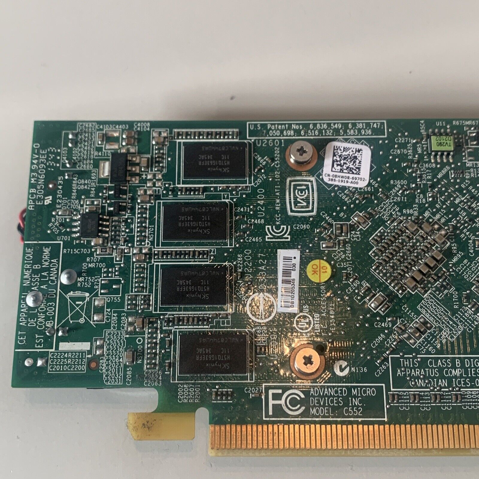 AMD Radeon HD 8570 1GB Video Graphics Card 109-C55257-01 8HW0R 08HW0R