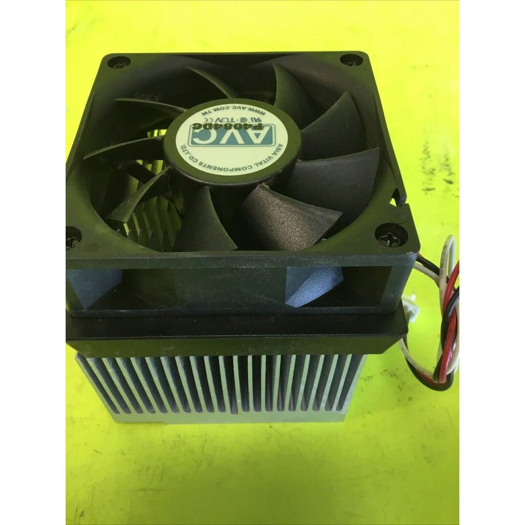 AVC DA07020T12H 3 Pin Cooling Fan and HeatSink Socket 462