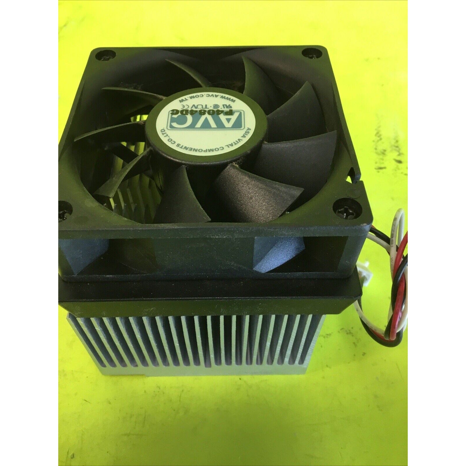 AVC DA07020T12H 3 Pin Cooling Fan and HeatSink Socket 462