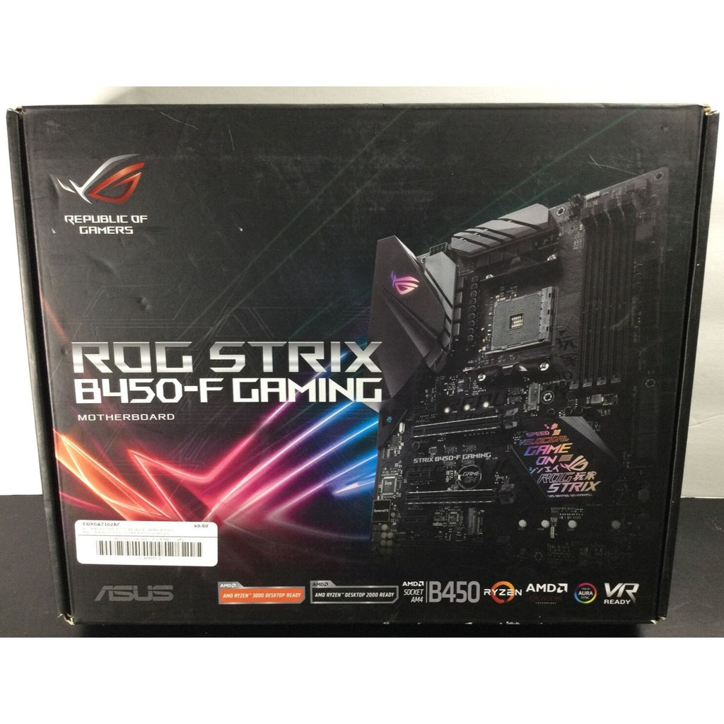 ASUS ROG Strix B450-F Gaming ATX AM4 DDR4 Motherboard FOR PARTS