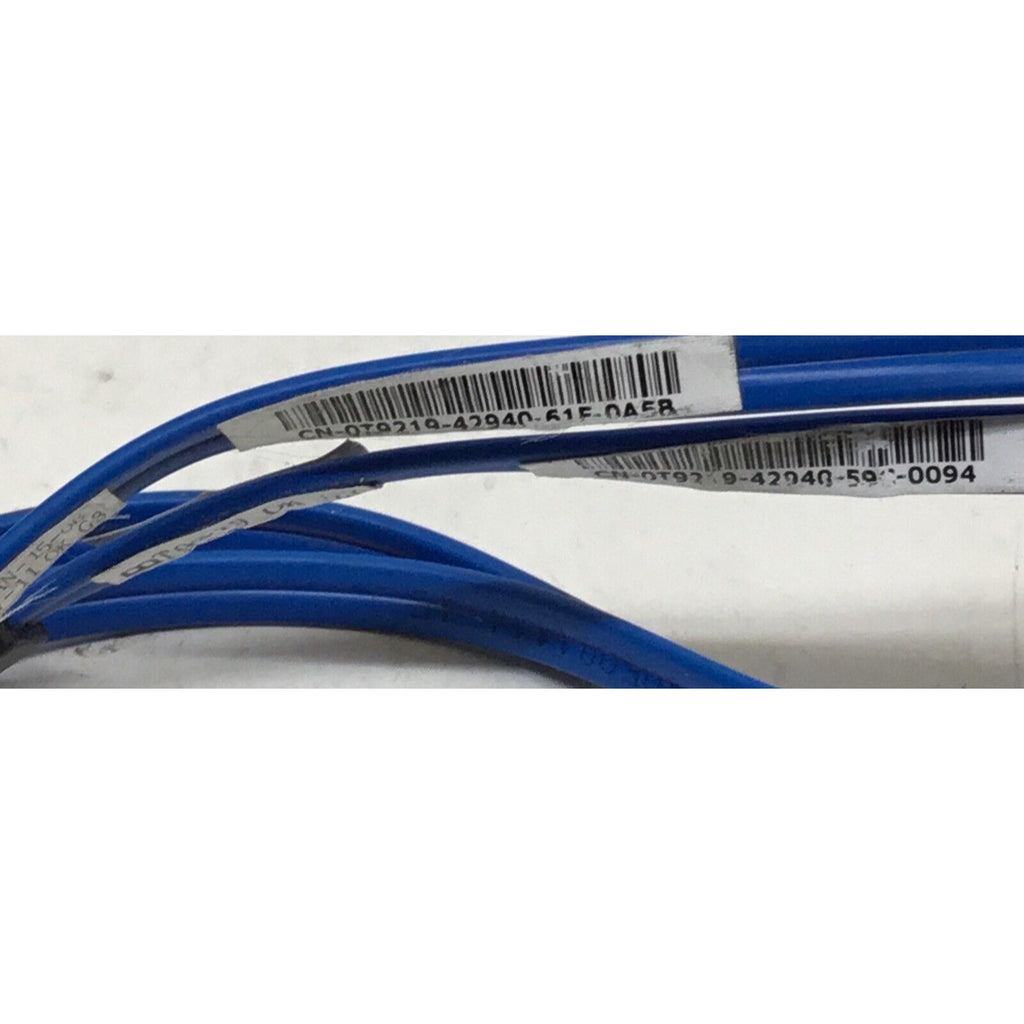 Lot of 2 GENUINE Dell SATA HDD 27" Straight to Angle Data Cable 0T9219 T9219