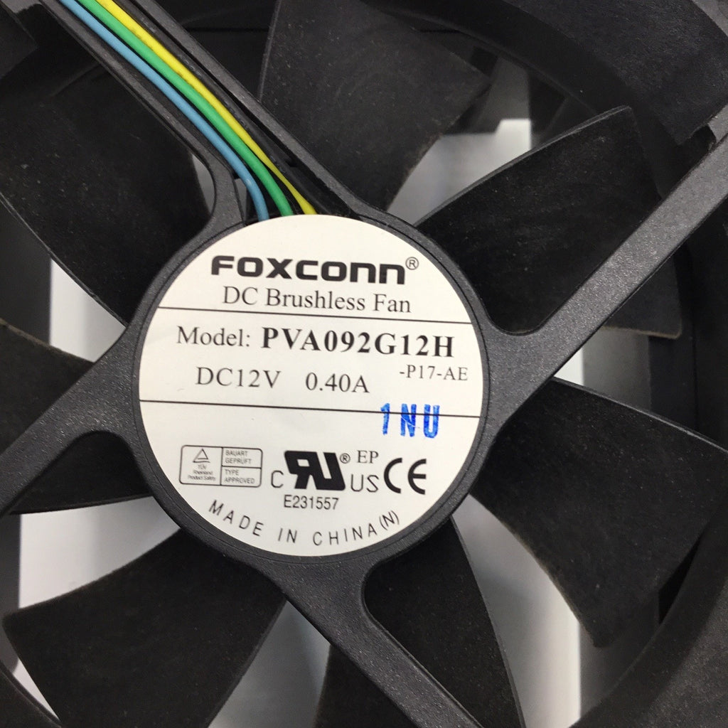Foxconn DC Brushless CPU Fan PVA092G12H With Bracket Mount
