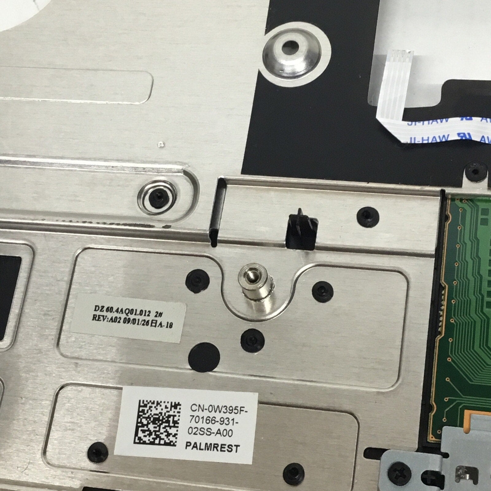 DELL Inspiron PALMREST TOUCHPAD 0W395F W395F