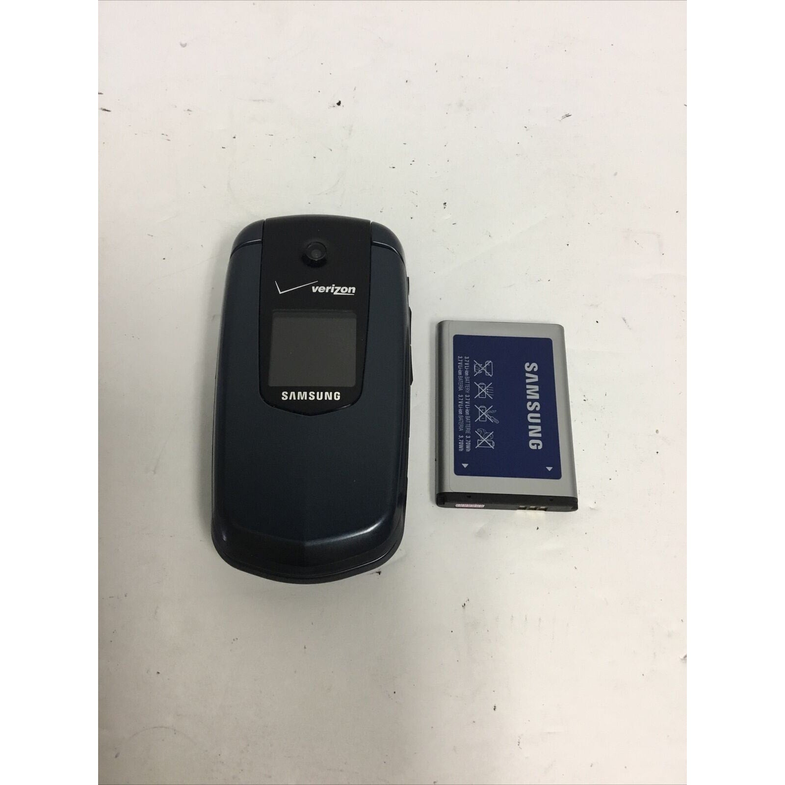 *FOR PARTS* Samsung Smooth SCH-U350 - Blue ( Verizon ) Cellular Flip Phone