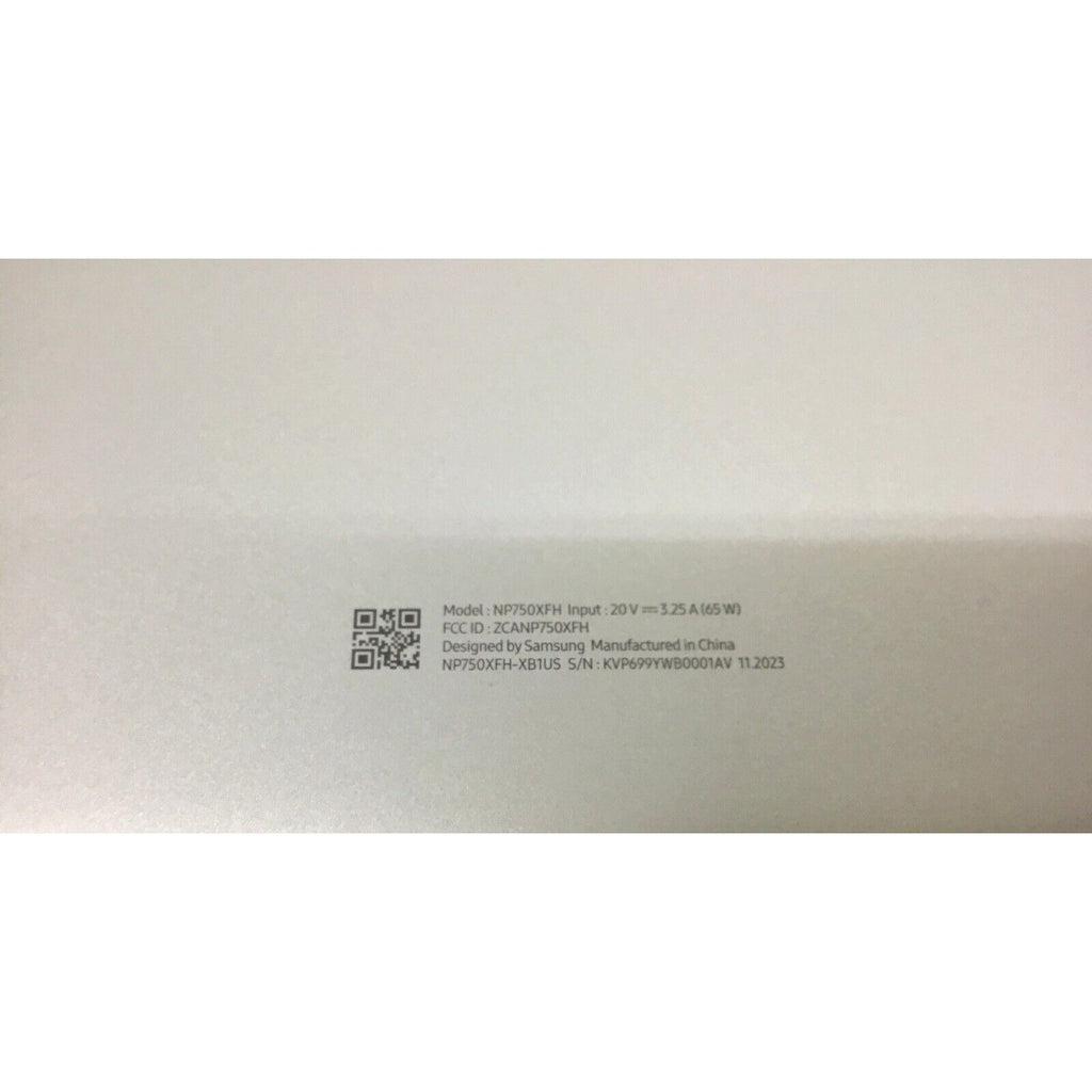 Samsung Galaxy Book3 15.6" NP750XFH-XB1US Intel Core i7-1360P 16GB 512GB Laptop