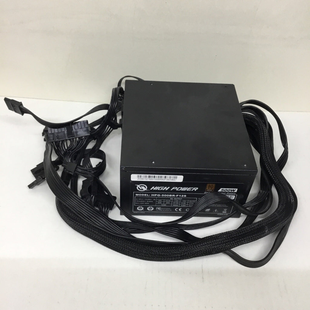 High Power HPG-500BR-F12S 500w 80 Plus Bronze PSU Power Supply