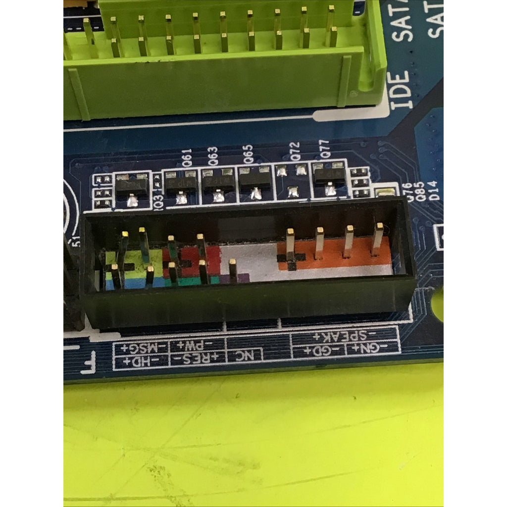 Gigabyte GA-EP45-UD3LR Socket 775 Motherboard Boots to BIOS FOR PARTS or REPAIR